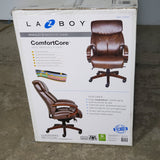 LAZBOY Bradley Executive Rolling Office Chair Brown 44762 1104593 La-Z-Boy