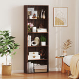 5-Shelf Storage Bookcase Modern Multi-Functional Display Cabinet Furniture