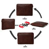 Zento Laptop Sleeve - Dark Brown