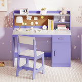 Kids Study Desk and Chair Set Student Table and Chair