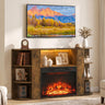 23â Electric Fireplace and 50â Fireplace TV Stand with RGB Lights for Living Room