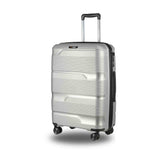 24-inch Silver Hardcase Roller Luggage