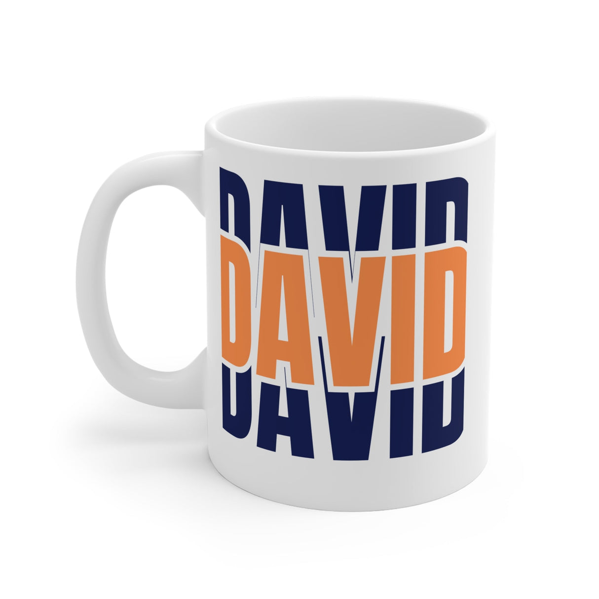 Personalized Ceramic Mug - Custom Name Gift for Coffee Lovers, Customizable Drinkware