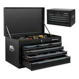 24 Inch Tool Chest Case with 6 Drawers and Top Storage for Garage Repair Shop & Warehouse