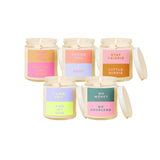 Candle Jar w/Lid - Color Me Happy