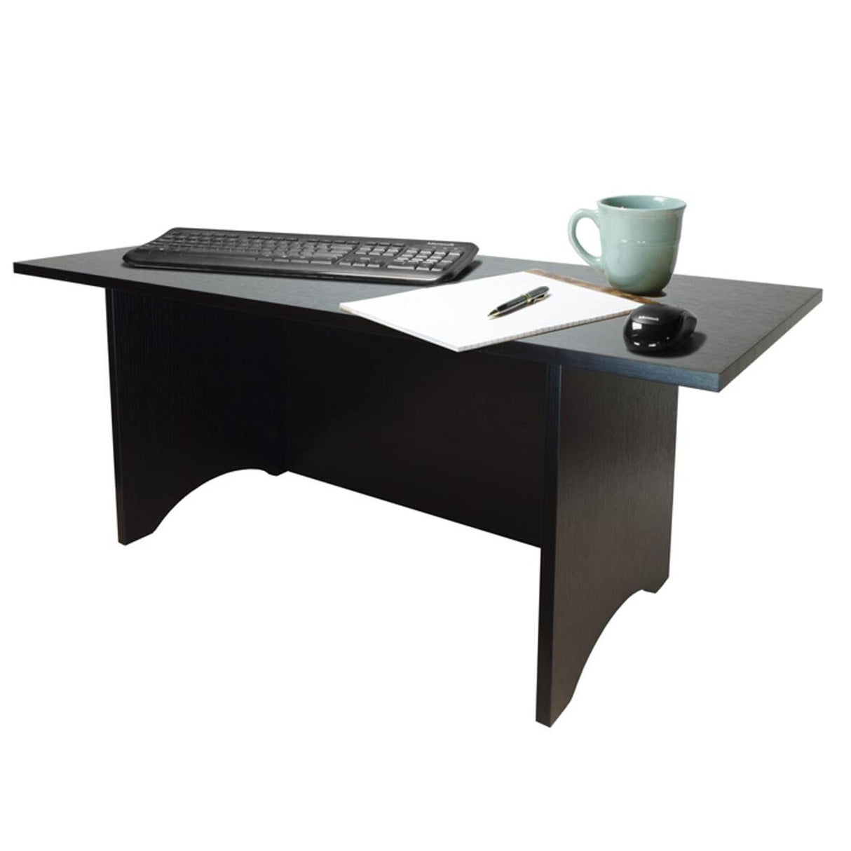 15"H TALL Miracle Desk Portable Dark Red Cocoa