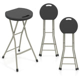 Portable Folding Stools with 330lbs Limited Sturdy Frame-2/Frame-1 Pieces/Piece