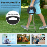 Portable Folding Stools with 330lbs Limited Sturdy Frame-2/Frame-1 Pieces/Piece