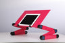 "Adjustable Folding Laptop Stand with Ergonomic Design and Mouse Pad"Adjustable Folding Laptop Stand with Ergonomic Design and Mouse Pad