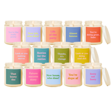Candle Jar w/Lid - Yippie