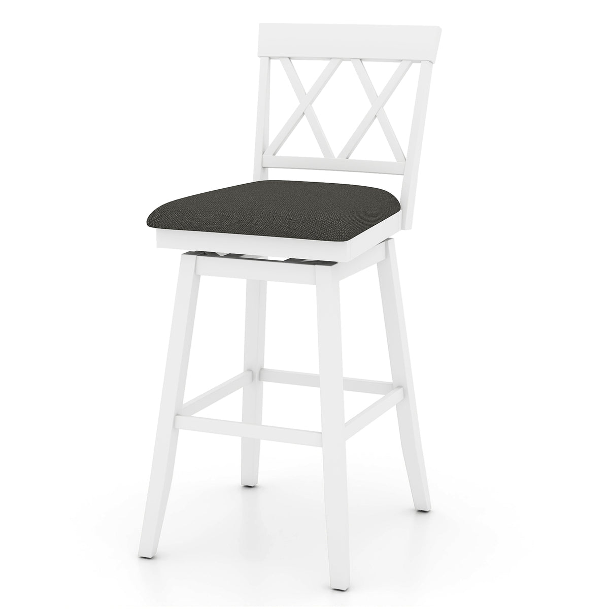 Counter Height Barstool/Barstools with Backrest and Upholstered Seat Cushion for Kitchen Dining Room-29/Room-24 Inch