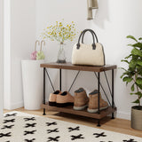 3-Tier Multipurpose Display Rack with Metal Frame