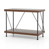 3-Tier Multipurpose Display Rack with Metal Frame