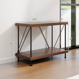 3-Tier Multipurpose Display Rack with Metal Frame