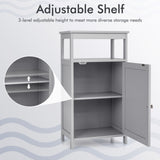 Floor Cabinet Multifunction Storage Rack Organizer Stand