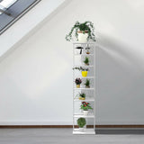 7-Tier Shoe Rack Practical Free Standing Shelves Storage Shelves