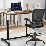 Height Adjustable Computer Desk Sit to Stand Rolling Table