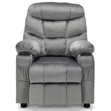 Kids Recliner Chair with Cup Holder and Footrest for Children
