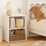 2-Layer Multifunctional Furniture Display Cabinet with Large Capacity Storage Space