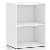 2-Layer Multifunctional Furniture Display Cabinet with Large Capacity Storage Space
