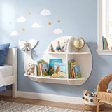 Floating Dolphin Shelves Wall Mounted Storage Display Rack