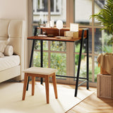 2 Tier Computer Desk PC Laptop Table Study Writing Home Office Workstation New