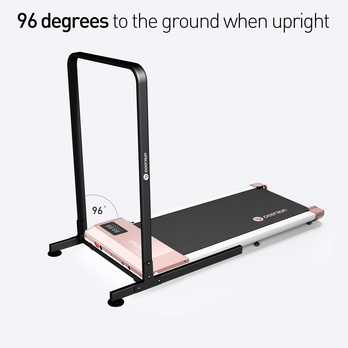 DeerRun Q1 Urban Mini Under-Desk Treadmill with Remote Control