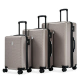 Luggage Sets 3 Piece Hardshell Suitcases with Wheels, Lightweight