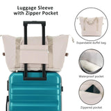 Hardshell ABS Luggage Set - Lightweight & Durable Suitcases with Dual