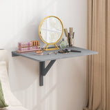 31.5 x 23.5 Inch Wall Mounted Folding Table for Small Spaces