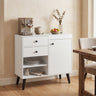 31" Sideboard Cabinet with 2 Open Compartments and 2 Drawers