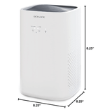 Bionaire True HEPA 360-Degree Touch-Control Air Purifier for Medium Size Rooms