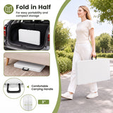 Square Foldable Card Table with Carrying Handle