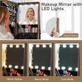 360° Swivel Jewelry Cabinet with Full Length Mirror