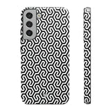 TWISTED GRID | Tough Phone Case