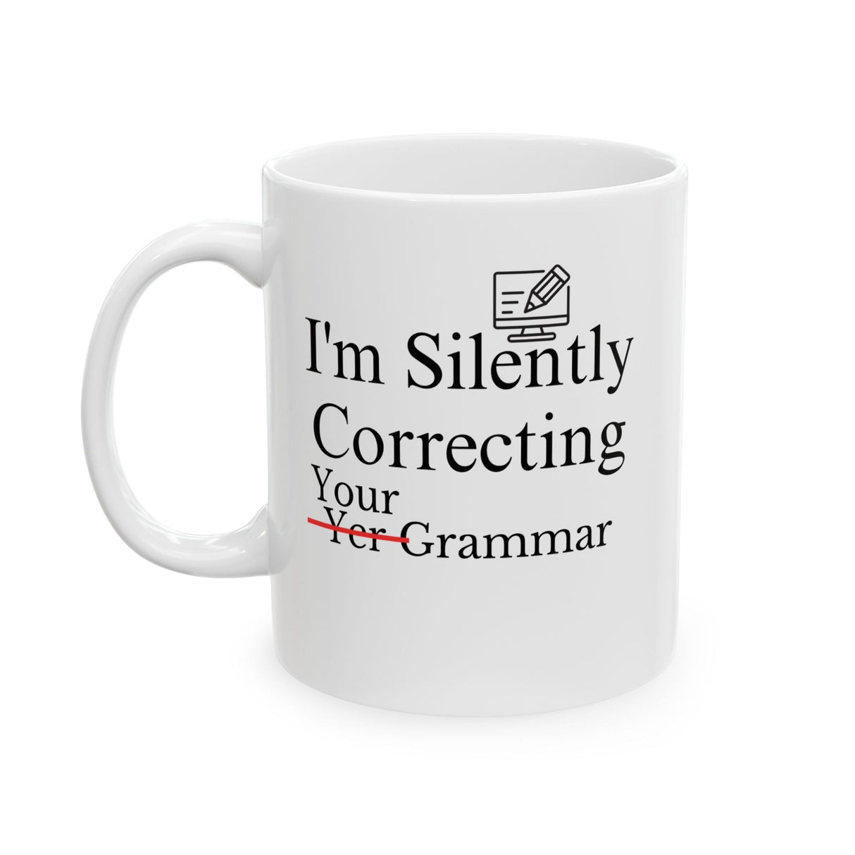 Funny Coffee Mug, Gift for Friends, Humor Ceramic Cup, Best Friend Gift, Quirky Office Mug