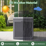 Deck Box with Lockable Lid Package Delivery Box for Patio Furniture Cushions
