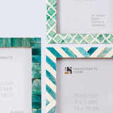 5x7 Picture Frames Combo Pack of 3- Greenery Collection