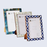5x7 Picture Frames Combo Pack of 3- Oceanic Collection