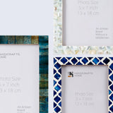 5x7 Picture Frames Combo Pack of 3- Oceanic Collection