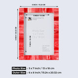 5x7 Picture Frames Combo Pack of 3- Spring Collection