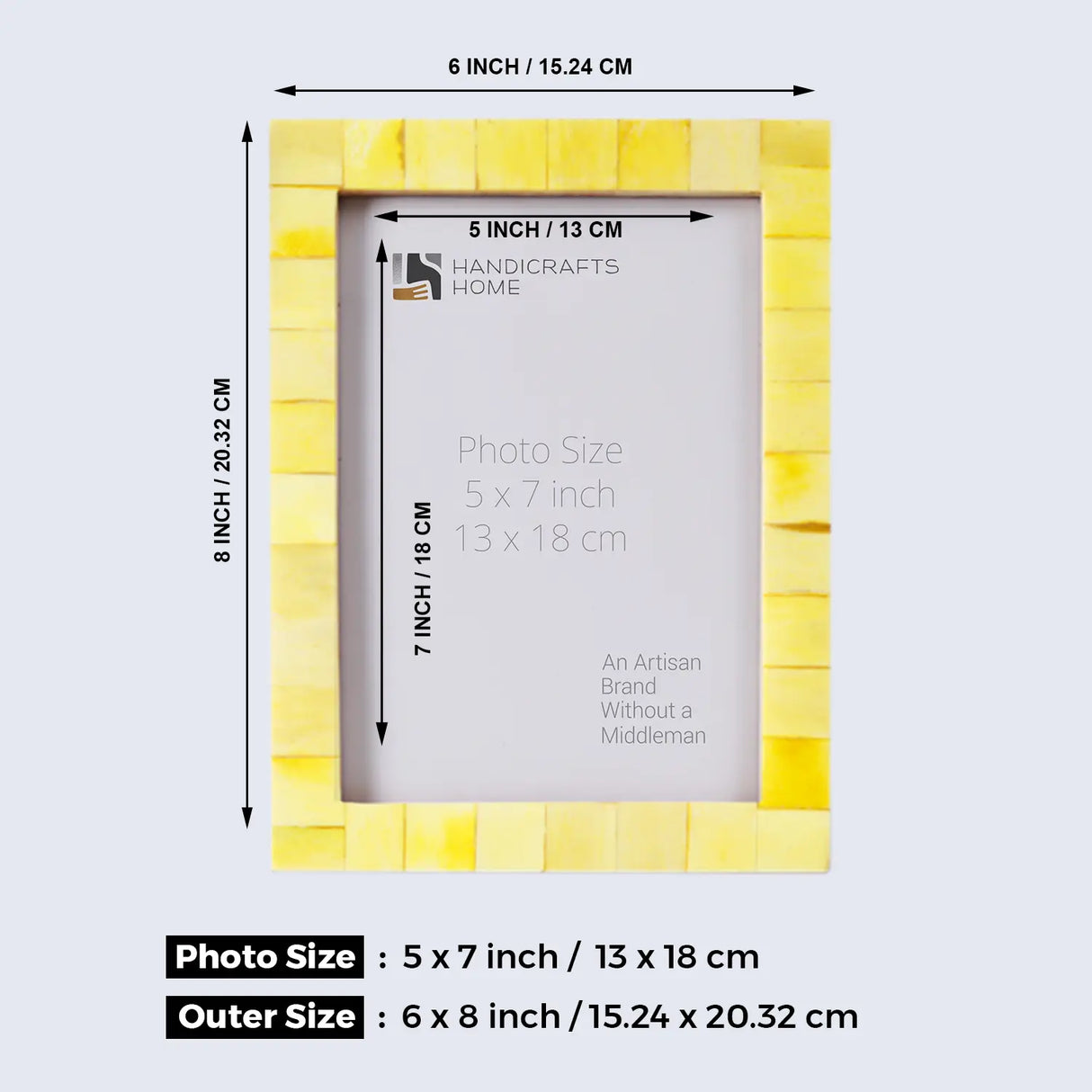 5x7 Picture Frames Combo Pack of 3- Sunset Collection