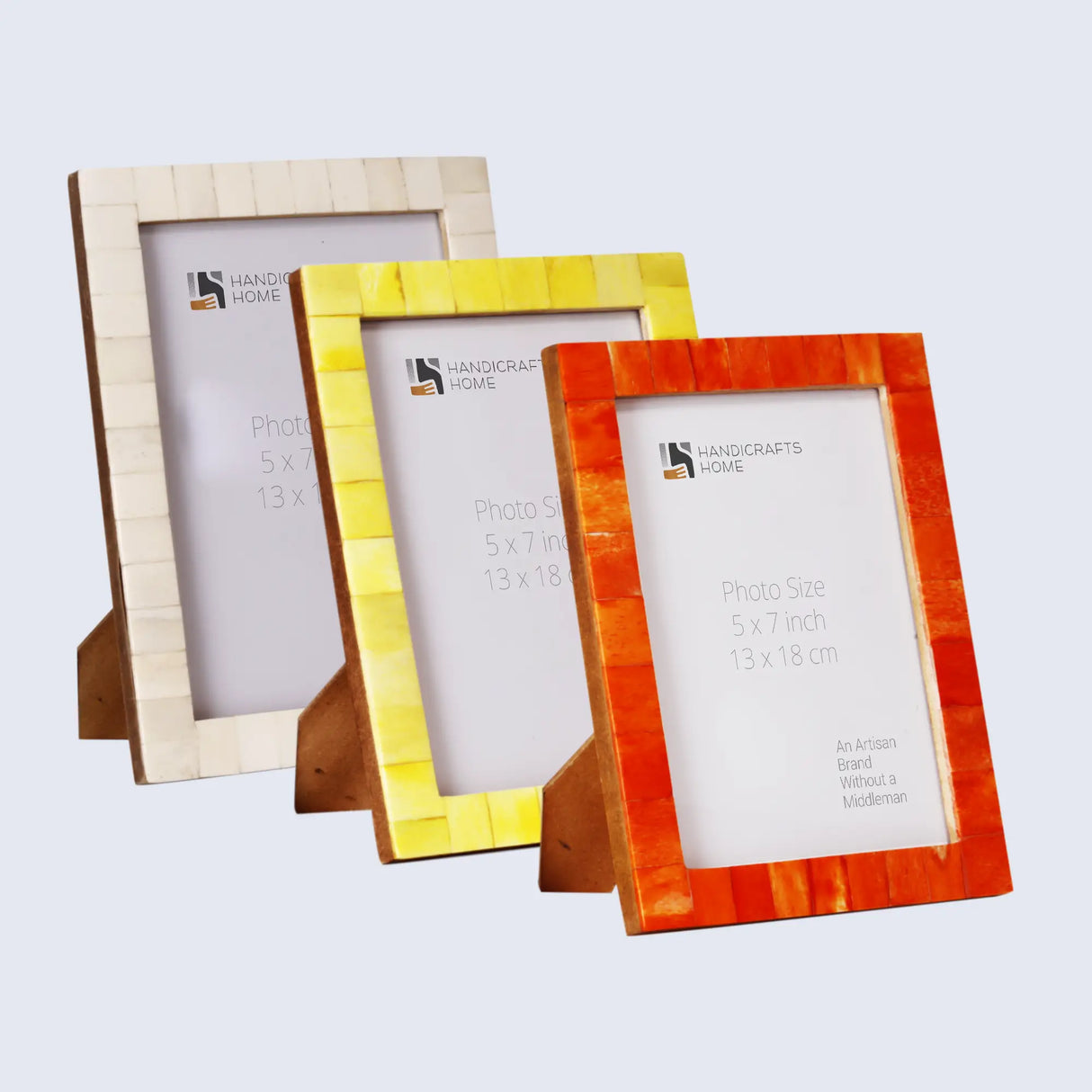 5x7 Picture Frames Combo Pack of 3- Sunset Collection