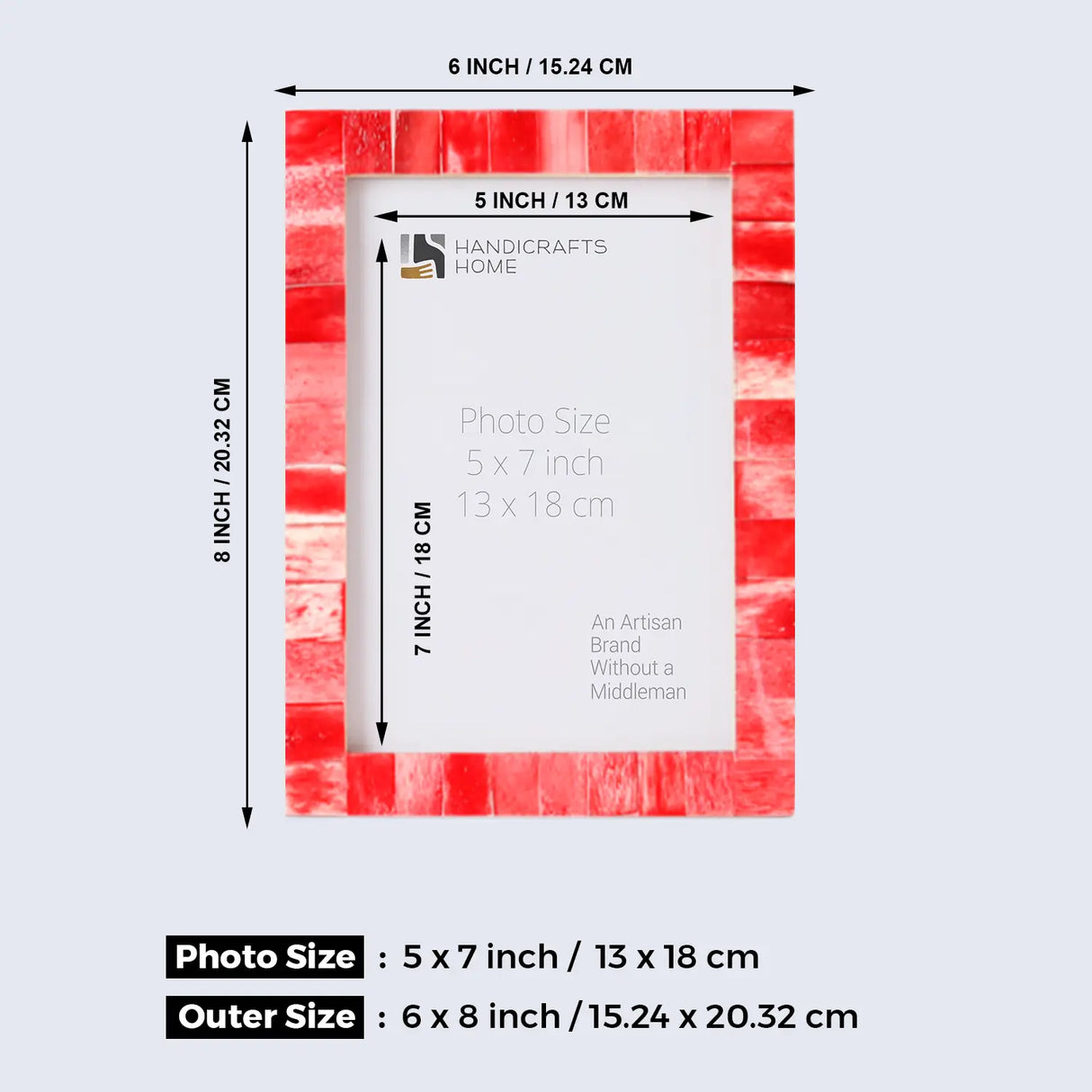 5x7 Picture Frames Combo Pack of 3- Twilight Collection