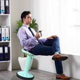 Adjustable Active Learning Stool Sitting Home Office Wobble Chair with Cushion Seat