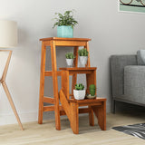 3 Tier Step Stool 3 in 1 Folding Ladder Bench
