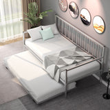 Twin Size Daybed and Trundle Frame Set Trundle Bedframe