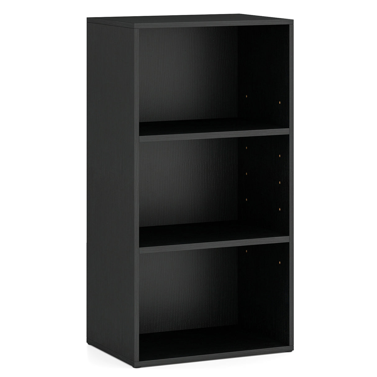 3 Open Shelf Bookcase Modern Storage Display Cabinet