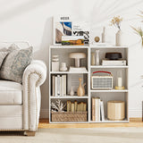 3 Open Shelf Bookcase Modern Storage Display Cabinet