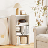 3 Open Shelf Bookcase Modern Storage Display Cabinet